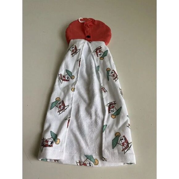 Peanuts Snoopy At The Beach Summer Hanging Kitchen Towel NEW - Picture 6 of 8